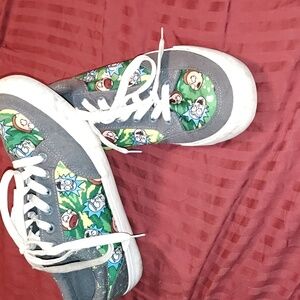 Ground Up Rick And Morty Sneakers